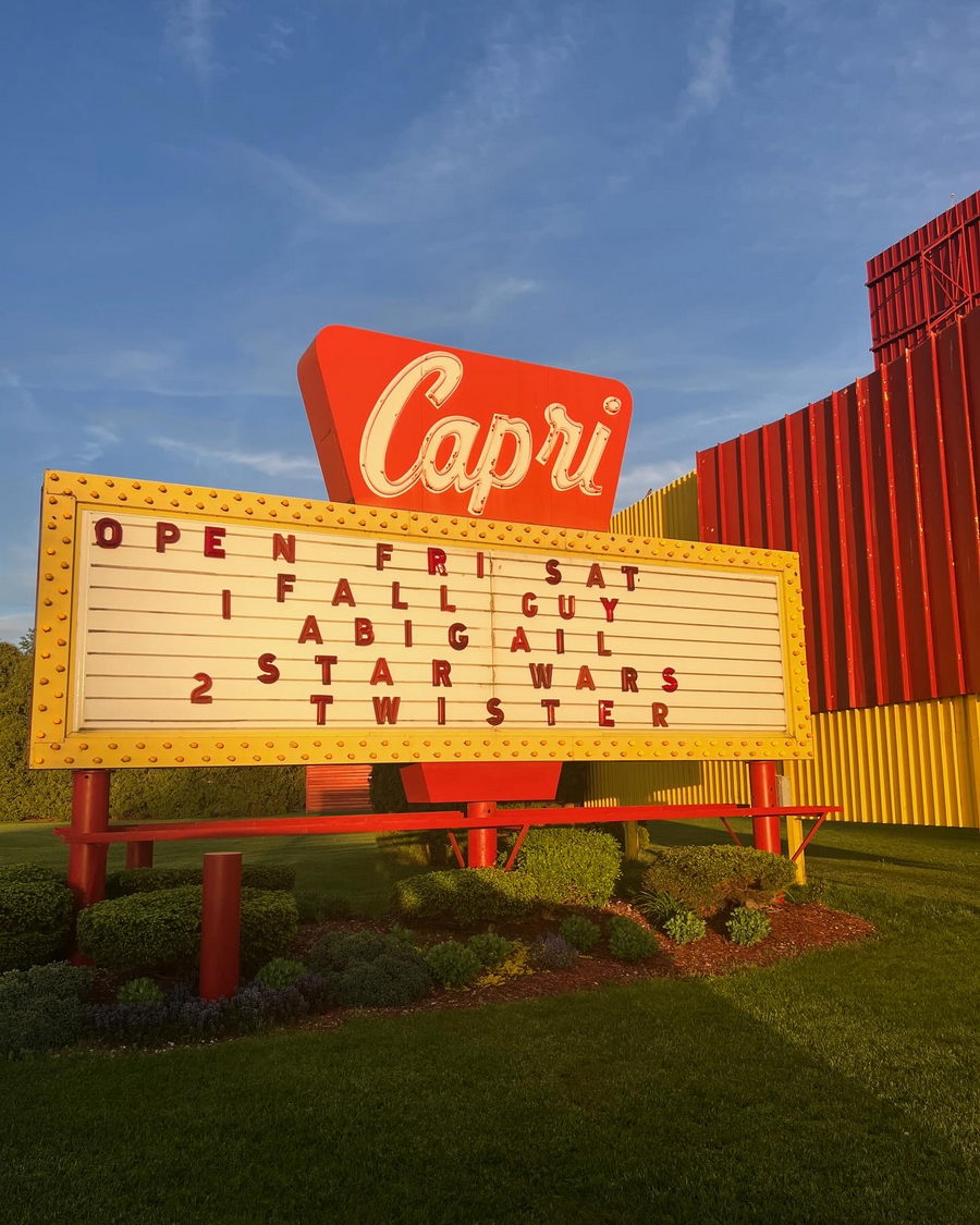 Capri Drive-In Theatre - May 2024